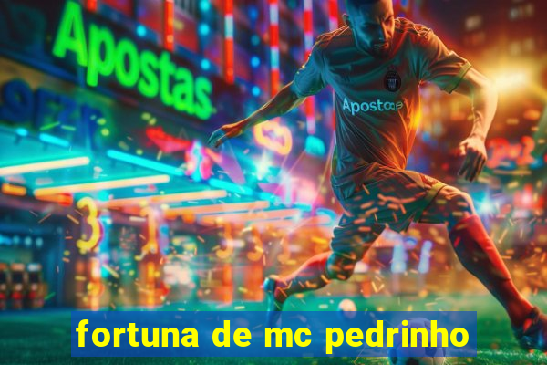 fortuna de mc pedrinho